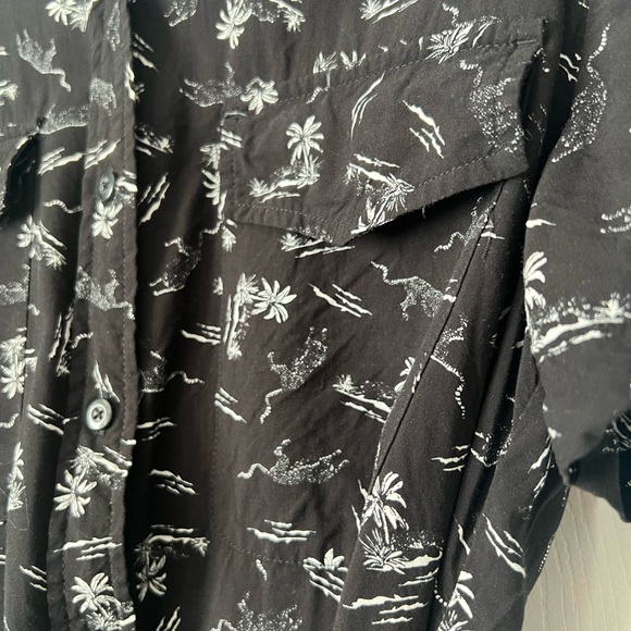 Joe Fresh collarless button up dress - Picture 6 of 10